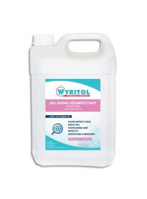 Gel hydroalcoolique Wyritol, bidon de 5l