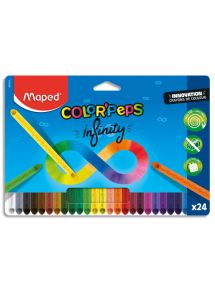 Crayon de couleur Color'Peps Innovation, étui de 24