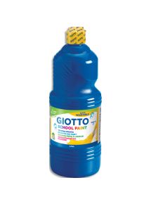 Gouache ultra lavable Giotto, flacon de 1l, bleu