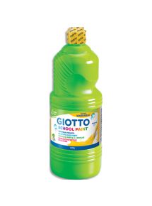 Gouache ultra lavable Giotto, flacon de 1l, vert clair