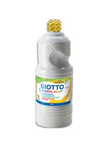 Gouache ultra lavable Giotto, flacon de 1l, blanc