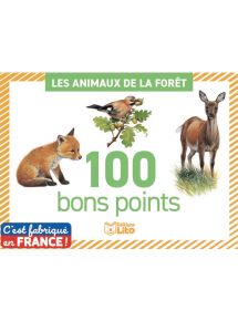 Boîte de 100 images les animaux de la forêt