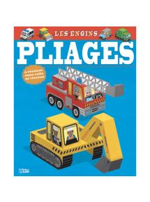 Création en pliage d'engins, bloc de 16 pages avec 7 formes