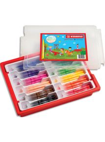 Feutre de coloriage Power Max pointe large, schoolpack de 96