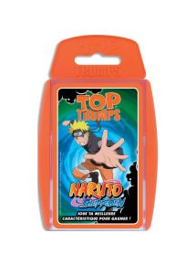 Jeu de société Top Trumps Naruto, jeu de cartes