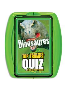 Jeu de société Quiz Dinosaures, avec 500 questions illustrées
