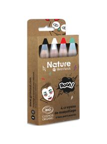 Crayon de maquillage Booh Idéal pour le maquillage Halloween, boîte de 4