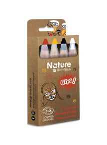 Crayon de maquillage Grrr! Idéal pour le maquillage animalier, boîte de 4