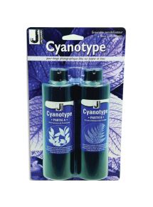 Kit pour tirage Cyanotype incluant 2 flacons de préparation, sur papier ou tissu