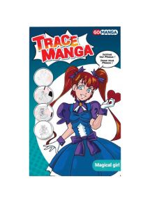 Trace Manga pour apprendre à tracer des personnages Manga ''Magical Girl''