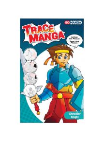 Trace Manga pour apprendre à tracer aisément des personnages Manga ''Chevalier''