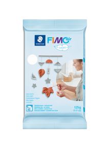 Pâte à modeler FIMOair durcissant à l'air, pain de 125g, blanc