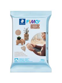 Pâte à modeler FIMOair Effect durcissant à l'air, pain de 350g, bois