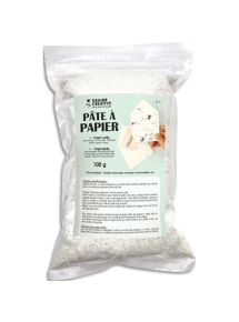 Pâte à papier, sachet de 100g