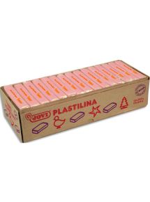 Pâte à modeler végétale Plastilina, boîte de 15x350g, beige