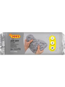 Pâte à modeler autodurcissante, sachet de 1kg gris