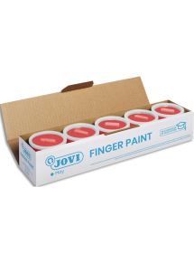 Gouache au doigt Jovi, bouteille de 500ml, rouge