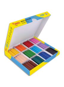 Craie à la cire Jumbo Esay, schoolpack de 144