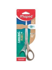 Ciseaux Shape 16 cm Smiling Planet, présentoir de 12