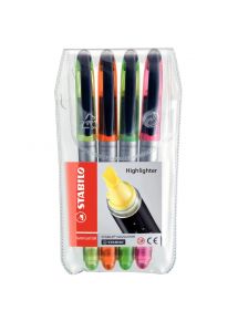 Pochette de 4 surligneurs Navigator assortis