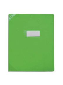 Protège-cahier 24x32cm, plastique Strong line, vert