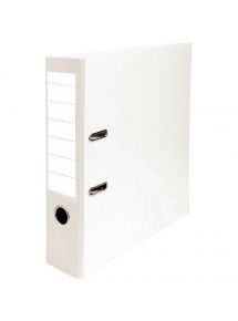 Classeur à levier économique pour format A4, dos 5 cm, blanc