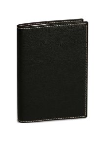 Agenda Le Professeur 21x27cm, 2 semaines sur 2 pages, couverture noire