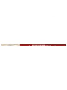 Sac de 10 brosses rondes en soie N°8
