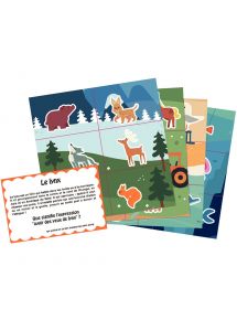 Lot 384 petites images animaux