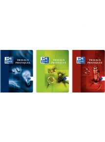 Cahier TP 17x22cm, 96p (48 Seyès + 48 dessin)