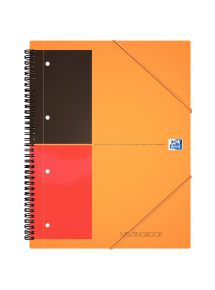 Cahier Organiser Book 24,5x31cm, 160p, lignée, avec trieur
