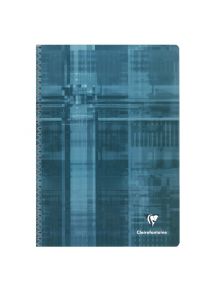 Cahier à reliure intégrale 180 pages, 21x29,7cm, petits carreaux, papier 90g