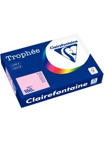 Papier Trophée A4 160g, rose, ramette de 250 feuilles