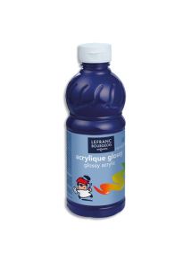 Peinture acrylique Glossy, flacon de 500ml, outremer