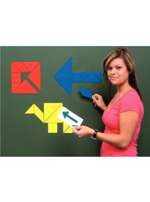 Tangram magnétique, lot de 3