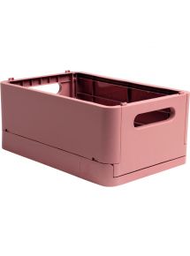 Bac pliable midi vieux rose