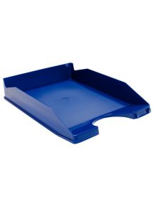 Corbeille à courrier, bleu