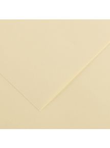 Paquet de 10 feuilles Colorline 50x65 cm 150 g crème