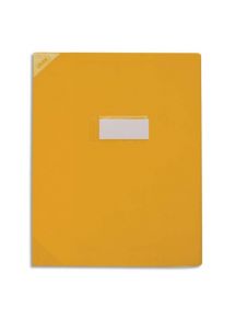 Protège-cahier 17x22cm, plastique Strong line, orange