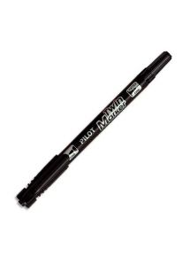 Marqueur permanent pointes ogives  Twin Marker, trait 0,4/0,5mm, noir