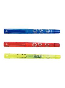 Stylo plume écolier smiley assorti