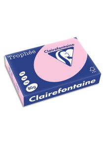 Papier Trophée A4 80g, rose, ramette de 500 feuilles (2104006)