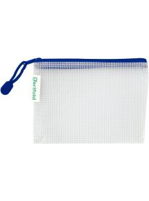 Pochette fourre-tout 175x125mm bleue