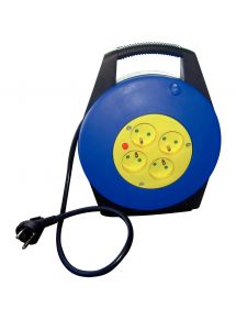 Enrouleur électrique 4 prises 10m