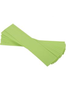 Paquet de 10 feuilles crépon ordinaire 200x50 cm  vert clair