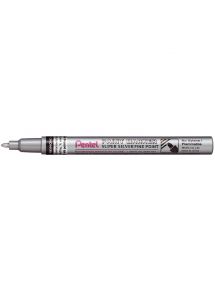 Marqueur peinture pointe ogive, écriture 1 à 2mm, argent