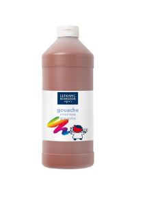 Gouache Color & Co, flacon de 1l, marron