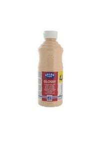 Peinture acrylique Glossy, flacon de 500ml, pêche