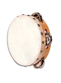 Tambourin en peau naturelle ø15cm