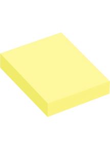 Bloc jaune Plein Ciel format 38x51 mm, lot de 12 blocs